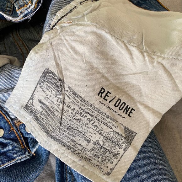 RE/DONE Reconstructed Levi's Denim - Picture 4 of 6